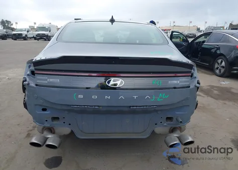 2024 Hyundai Sonata N Line из США, поврежденный, VIN KMHL54JC8RA362532